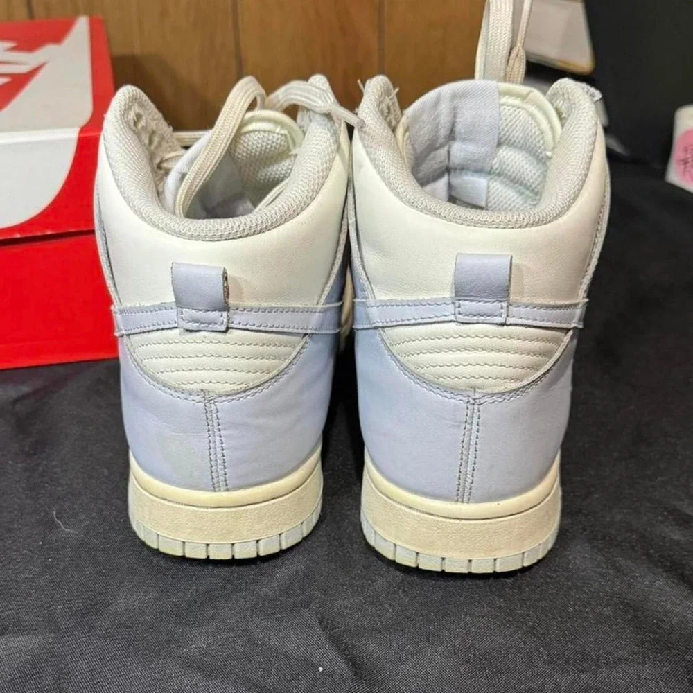 Nike Dunk High Platinum trainers Size‎ 8.5 women's